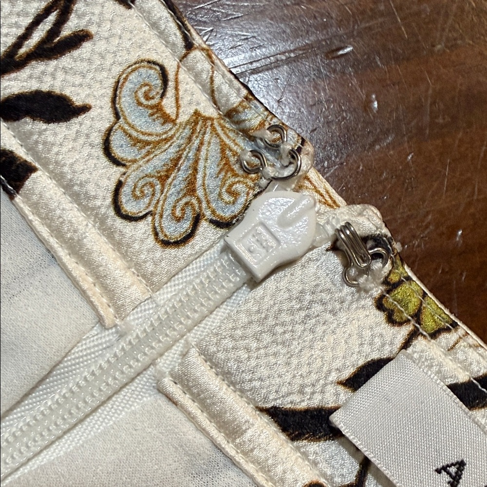 A.L.C. BRIEN SILK BLEND FLORAL RUFFLED MINI SKIRT💥 - Picture 8 of 11